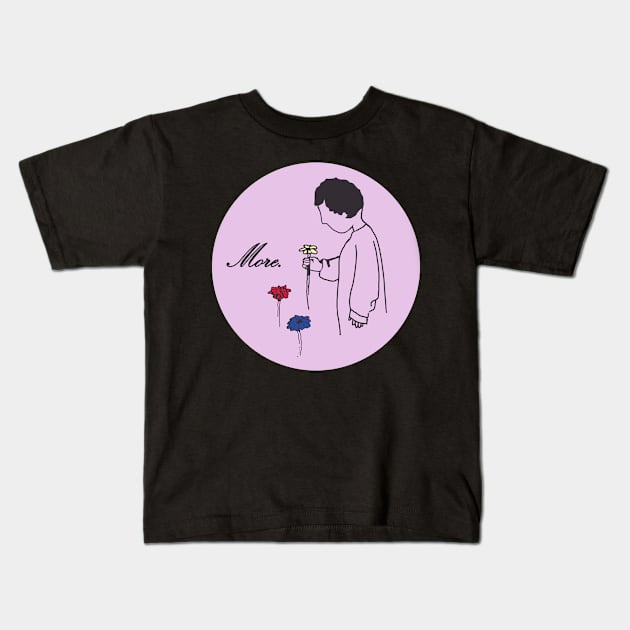 Halsey//More Kids T-Shirt by UberGhibli